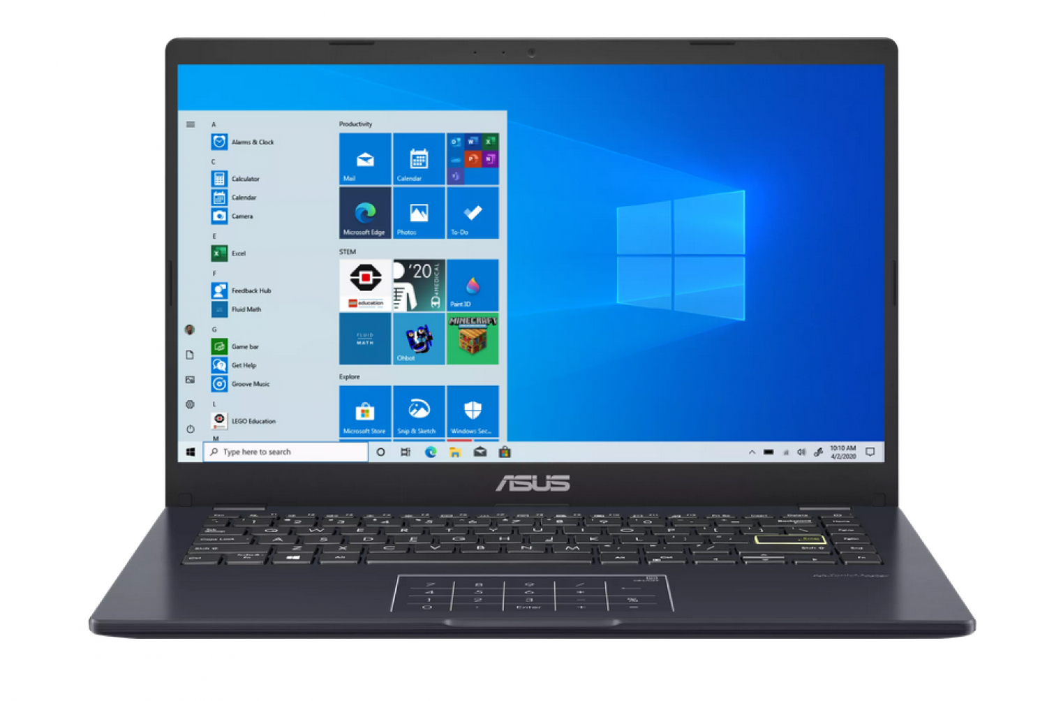 Notebook Asus 14 Celeron N4020 4GB 128GB W11H